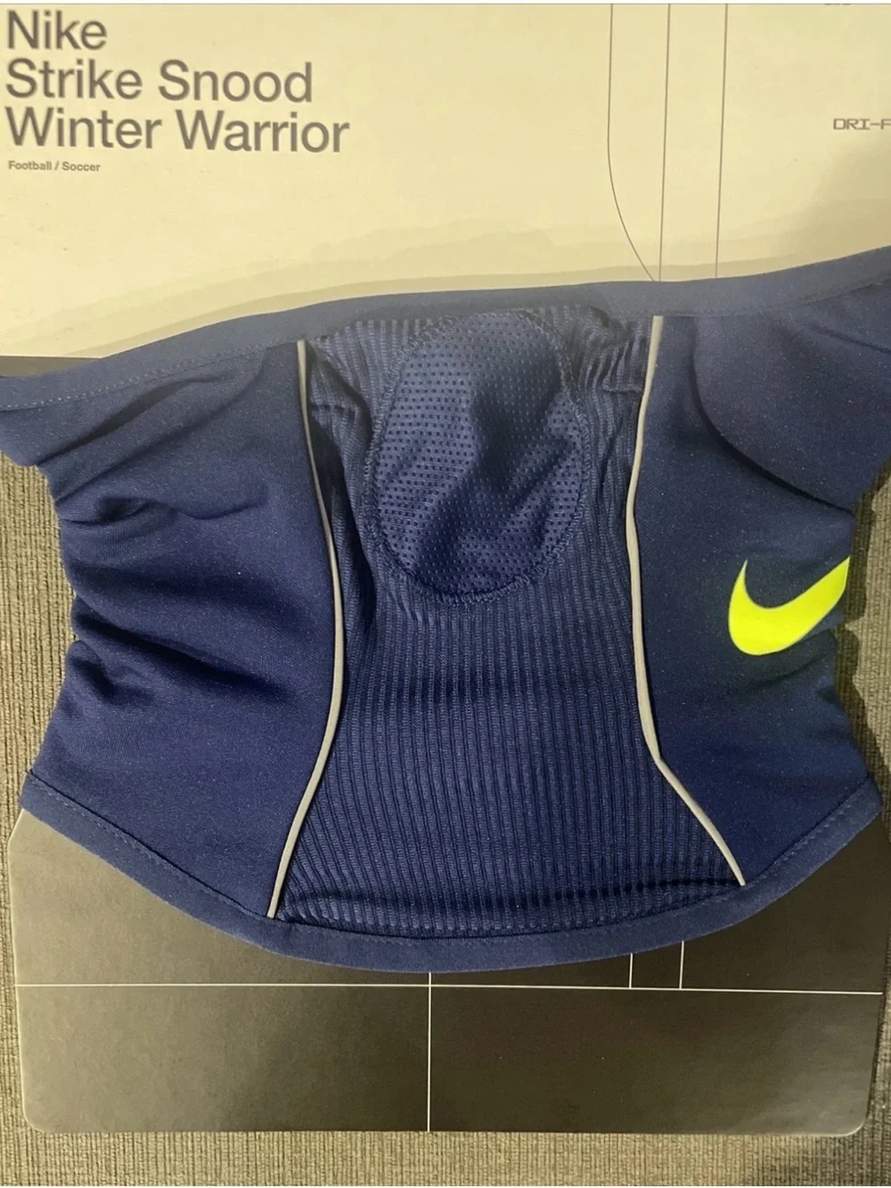New Nike Dri Fit Strike Snood Neck Warmer Unisex Small/Medium